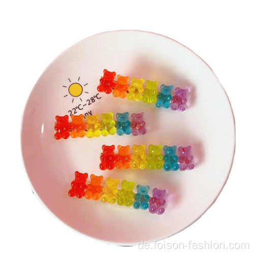 Süße Gummibärchenhaarklammern für Kinder